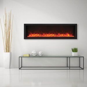 Amantii Extra Slim Indoor/Outdoor Electric Fireplace