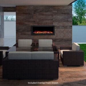 Simplifire Forum Outdoor Electric Fireplace - 43