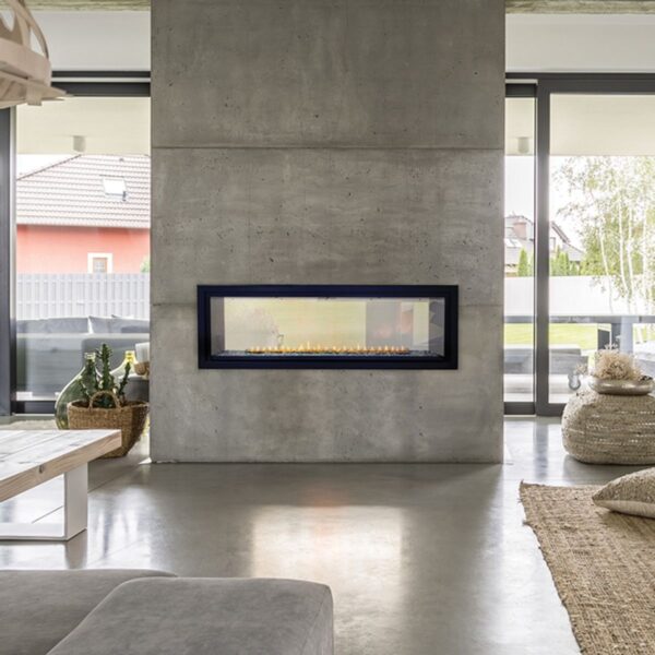 Empire Boulevard Ventless See-Through Gas Fireplace - 48"